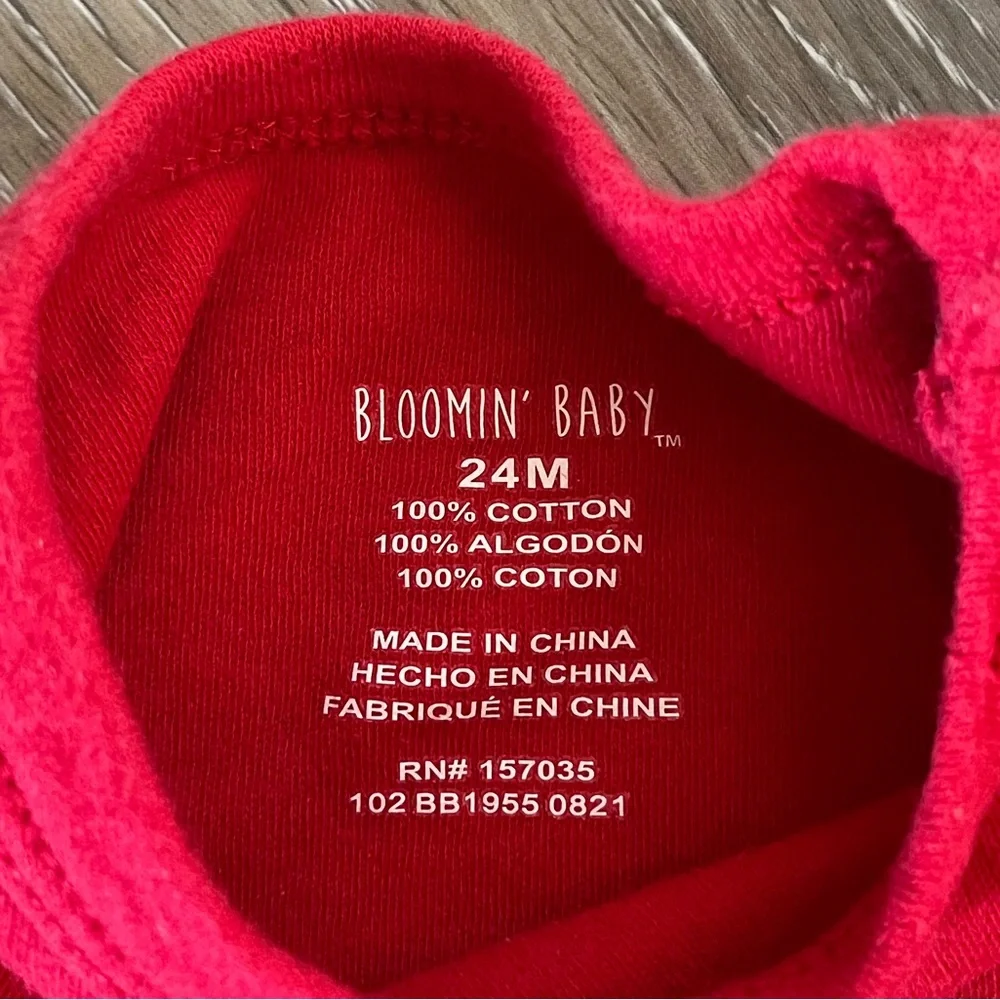 Bloomin’ Baby Christmas Overall Outfits